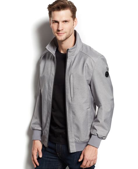 grey michael kors mens jacket